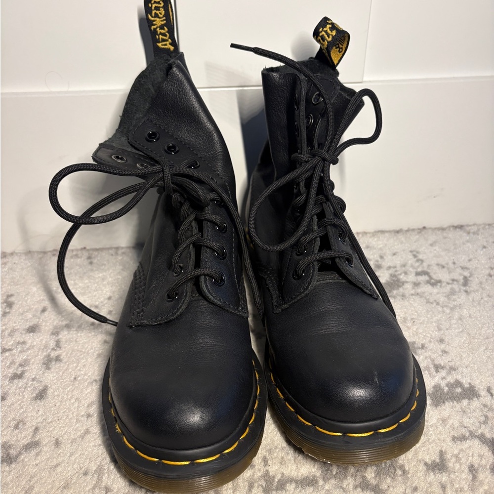 Dr. Martens Black Combat Boots